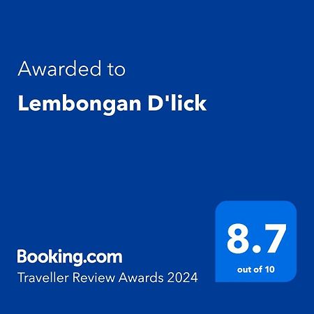Lembongan D'Lick Appartement Buitenkant foto